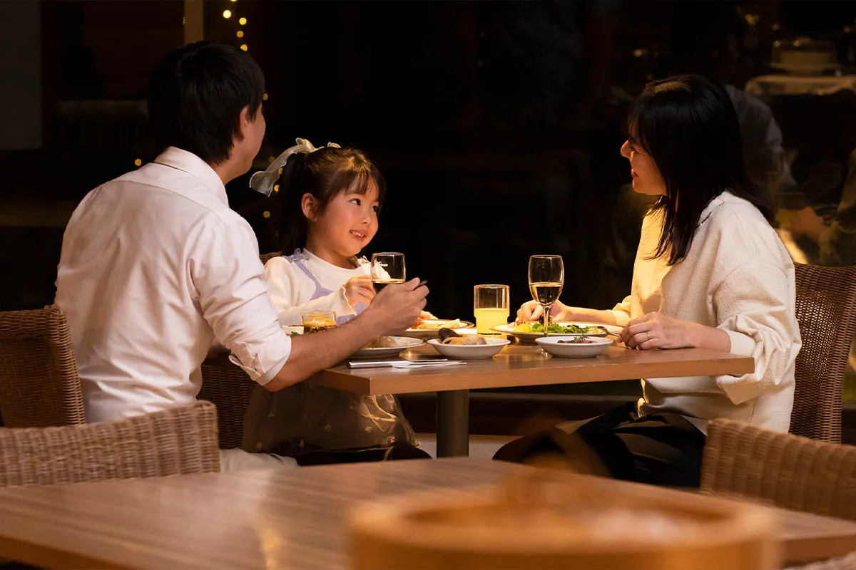 移動不要！ホテルで完結するお食事タイム