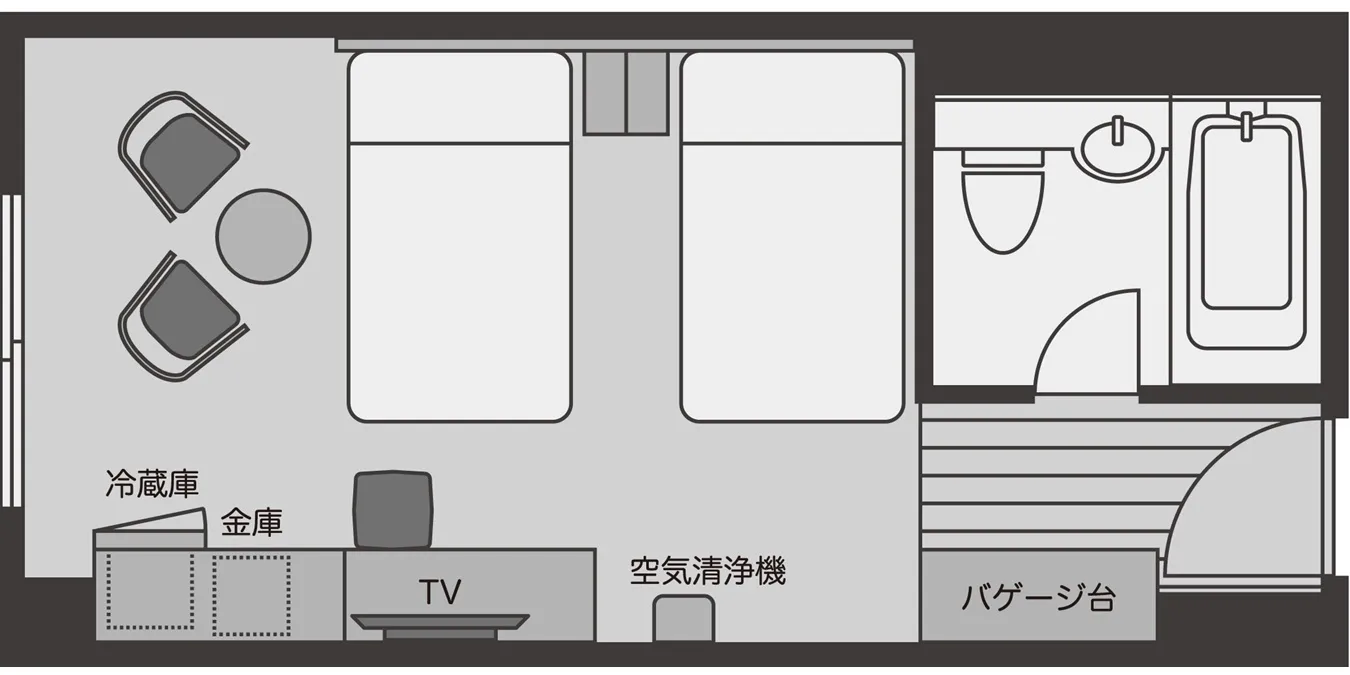 オーシャンビュー スタンダードツイン