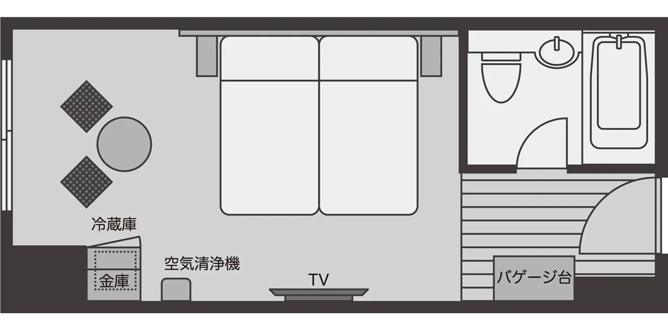 カジュアルツイン