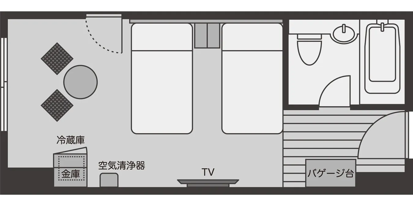 オーシャンビュー スタンダードツイン