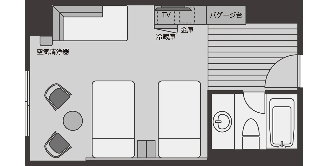 オーシャンビュー コーナーツイン