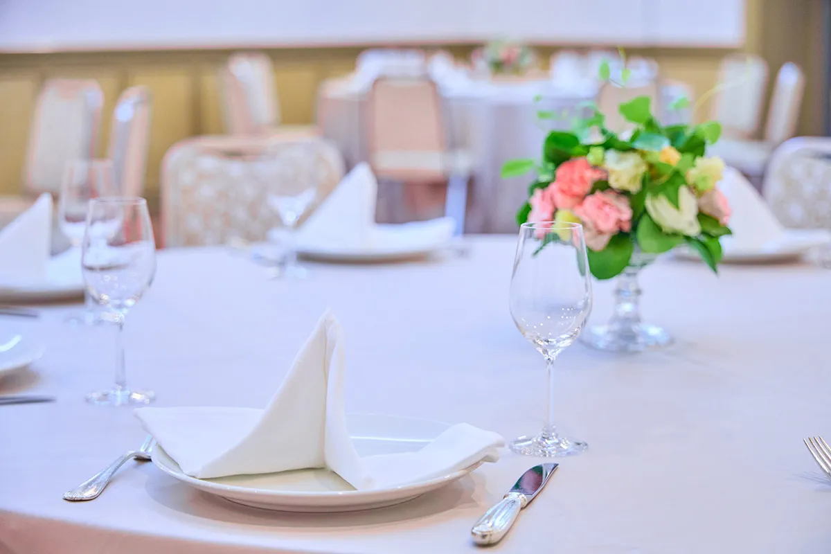 個室でのお食事