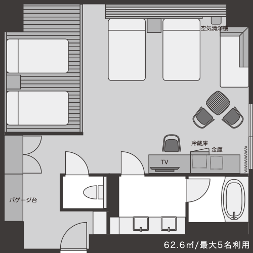 客室間取り図