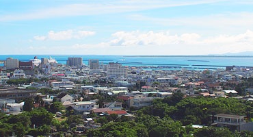 客室から望む絶景