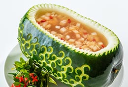 冬瓜と干貝柱の中華スープ